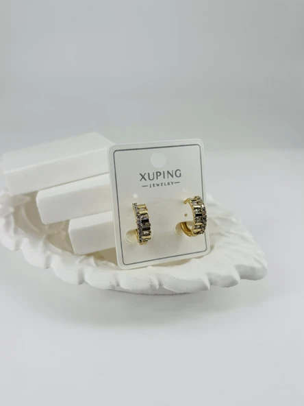 Zirkon Taşlı Pirinç Zirkon Küpe - Kp00306 ürün görseli 1
