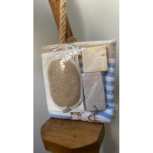 Gelin Damat Hamam Banyo 5'li Set ürün görseli 1