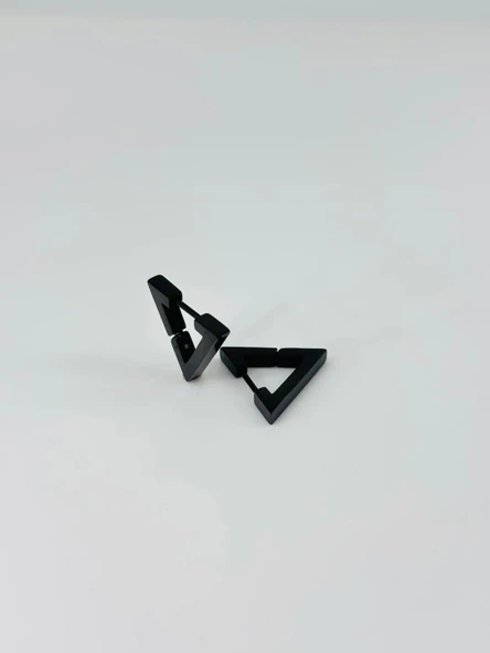 Siyah Çelik Erkek Küpe Çap (9 Mm) Kalınlık (3 Mm) - Ekp0021 ürün görseli 1