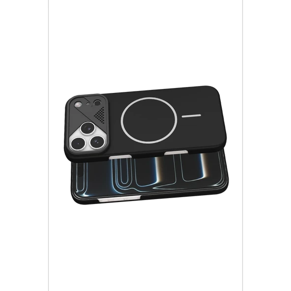 Joko Apple İphone 17 Pro Max Export Magsafe Kapak - Siyah - Resim 3
