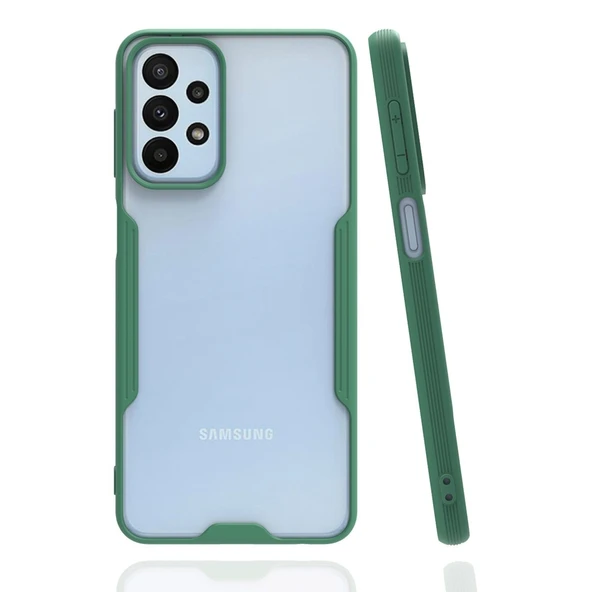 Samsung Galaxy A23 4g Kılıf Platin Silikon - Yeşil ürün görseli 1