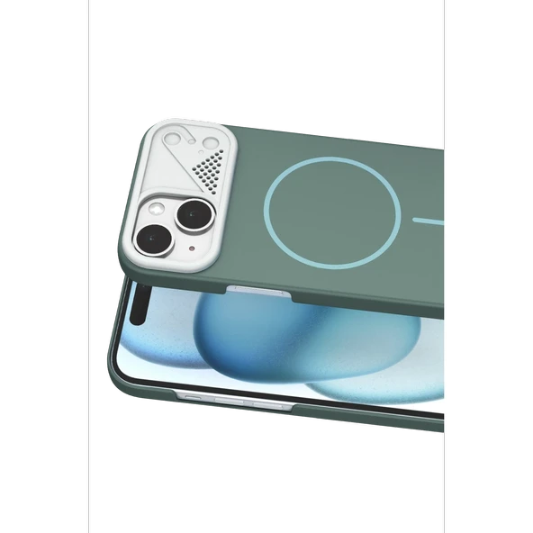 Joko Apple İphone 15 Export Magsafe Kapak - Turkuaz - Resim 2