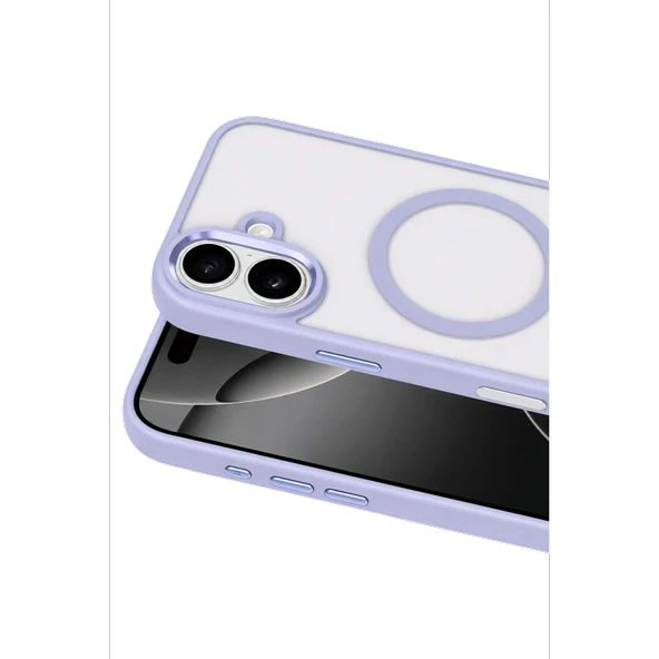 Joko Apple İphone 16 Terea Magsafe Kapak - Mor - Resim 2
