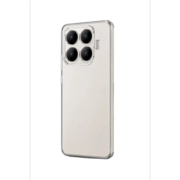 Xiaomi Mi 17t Pro Lüx Şeffaf Silikon - Şeffaf - Resim 3
