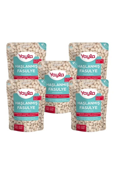 Yayla Haşlanmış Fasulye 700 gr x 5 Adet ürün görseli 1