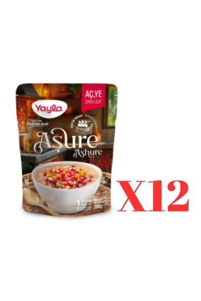 Yayla Hazır Aşure 200 gr x 12 adet ürün görseli 1