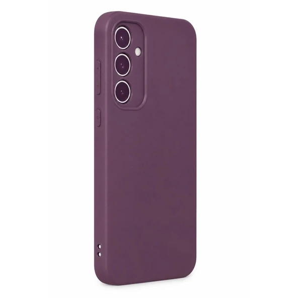 Samsung Galaxy A35 5g Kılıf First Silikon - Mürdüm ürün görseli 1