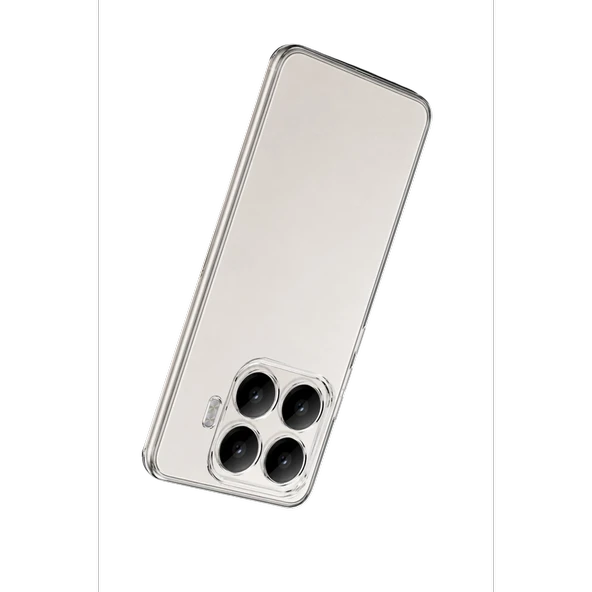 Xiaomi Mi 17t Pro Lüx Şeffaf Silikon - Şeffaf - Resim 4