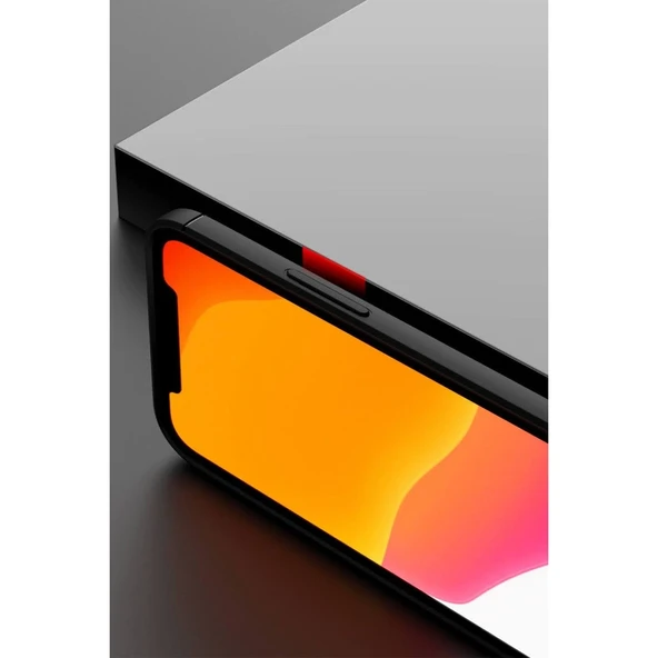 Apple İphone 12 Mini Kılıf Range Yüzüklü Silikon - Mavi - Resim 8