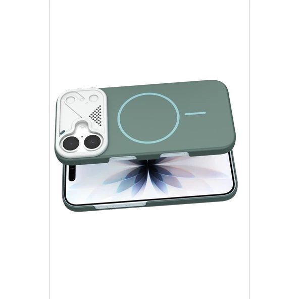 Joko Apple İphone 16 Export Magsafe Kapak - Turkuaz - Resim 3