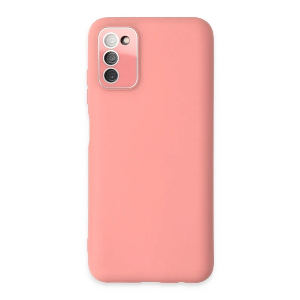 Samsung Galaxy A03s Kılıf Lansman Glass Kapak - Pembe ürün görseli 1