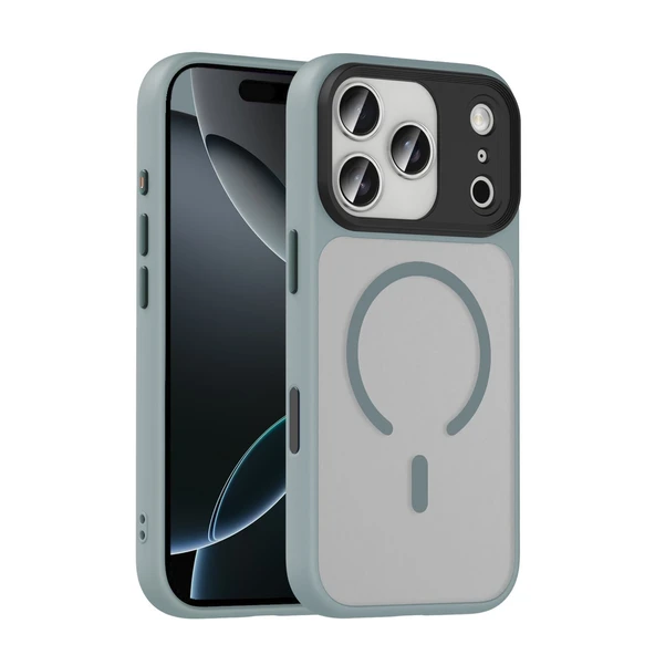 Joko Apple İphone 17 Pro Max Megane Magsafe Kapak - Titan Gri ürün görseli 1