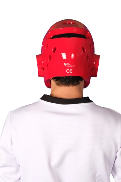 HAŞADO WT Onaylı Taekwondo Açık Mantar Kask - Resim 4