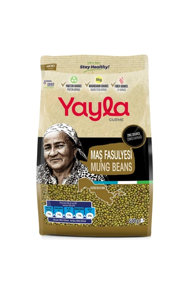 Yayla Gurme Maş Fasulyesi 500 gr ürün görseli 1
