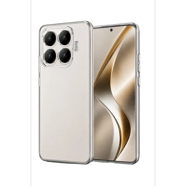 Xiaomi Mi 17t Pro Lüx Şeffaf Silikon - Şeffaf ürün görseli 1