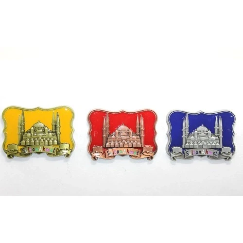 Yöresel Sultanahmet Magnet Kare Tasarım ürün görseli 1