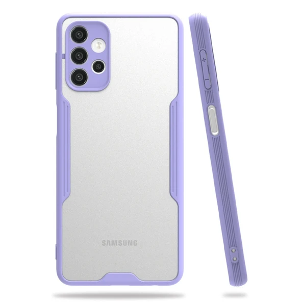 Samsung Galaxy A52 Kılıf Platin Silikon - Lila ürün görseli 1