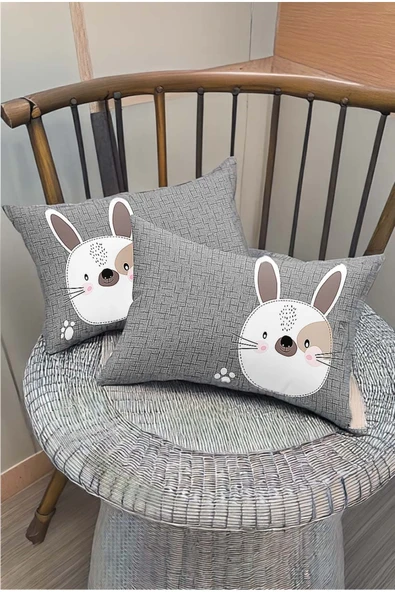 Modern ve Şık tasarımıYastık Kılıfı Gri 50x70 Cm ürün görseli 1