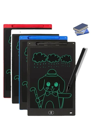 Ufak Tefek Şeyler Lcd Dijital Grafik Not Yazma Ve Çizim Tableti Silinebilir Ekranlı Eğitici Yazı Tahtası 8.5 Inç ürün görseli 1