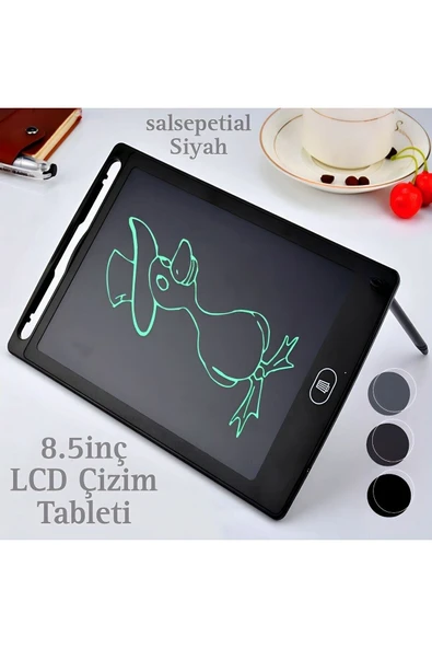 Ufak Tefek Şeyler Grafik Digital Çocuk Yazı Tahtası Çizim Tableti Lcd tablet 8,5İNÇ ürün görseli 1