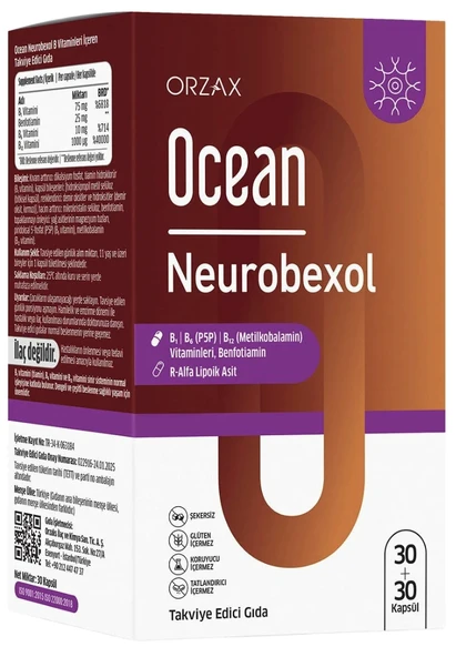 Ocean Neurobexol 60 Kapsül ürün görseli 1