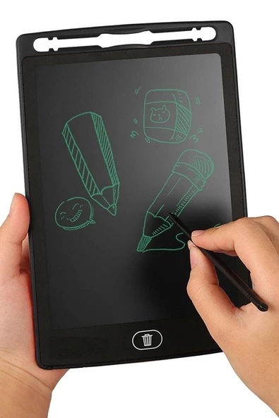 Ufak Tefek Şeyler Writing Tablet Lcd 8.5 Inç Uyumlu Dijital Kalemli Çizim Yazı Tahtası Grafik Eğitim Tableti 1 Adet ürün görseli 1