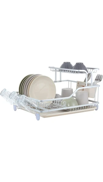 Arow Classic Cream Alüminyum Tabaklık Kurutmalık TR-6499KREM ürün görseli 1