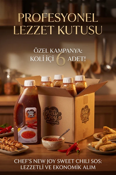 Sweet Chili Sosu 2480 G x 6 Adet - 1 Koli (Koli Bazlı Avantaj Paketi) ürün görseli 1