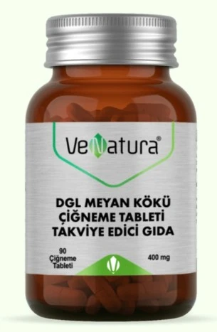 Venatura Dgl Meyan Kökü 90 Çiğnenebilir Tablet ürün görseli 1