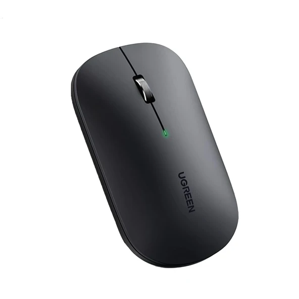 UGREEN 90366 MU001 Dual Mode 4000dpi 2.4GHz Kablosuz ve Bluetooth Sessiz Slim Ay Gölgesi Grisi ürün görseli 1