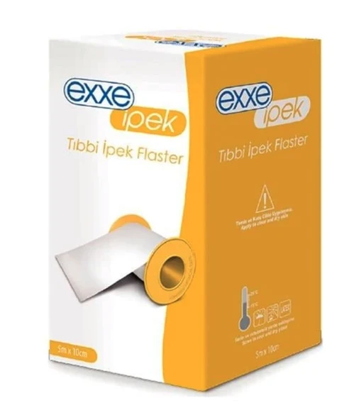 Exxe Tıbbi İpek Flaster 5 m x 10 cm ürün görseli 1