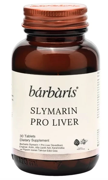 Barbaris Slymarin + Pro Liver 30 Tablet ürün görseli 1