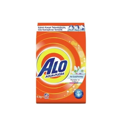Alo Toz Çamaşır Deterjanı Beyazlar ve Renkliler İçin 6 kg ürün görseli 1