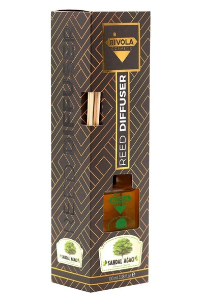 Rivola Bambu Çubuklu Koku Sandal Ağacı 100ml - Resim 2