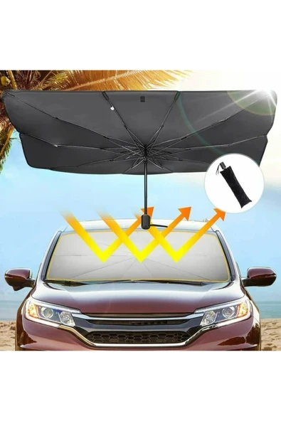 Ufak Tefek Şeyler Bmw E90 Araba Ön Cam Güneşlik Katlanabilir Güneşlik Şemsiye Ön Cam Gölgelik Uyumlu ürün görseli 1