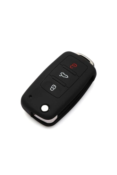 Ufak Tefek Şeyler Volkswagen Jetta Uyumlu Silikon Anahtar Kılıfı (LOGOSUZ) ürün görseli 1