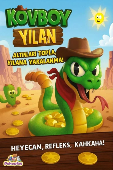 Kovboy Yılan Kutu Oyunu ürün görseli 1