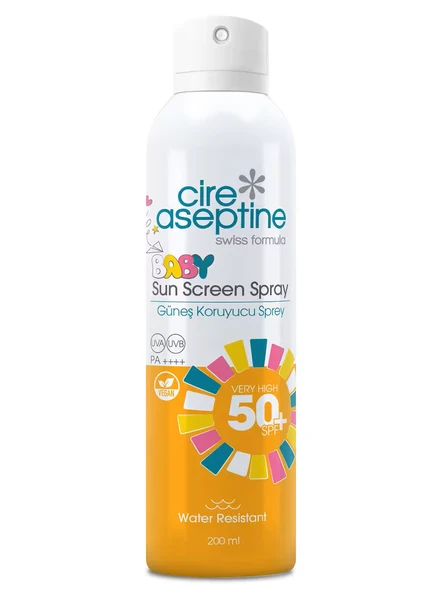 Cire Aseptine Baby Güneş Koruyucu Sprey SPF50+ 200 ml ürün görseli 1