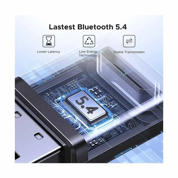 UGREEN 45134 CM748 USB-A Bluetooth 5.4 Mini Dongle Adaptör - Resim 2