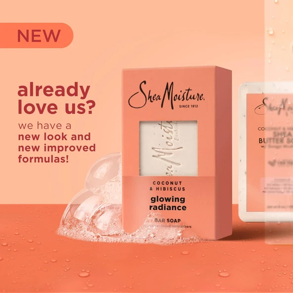 Shea Moisture Glowing Radiance Kalıp Sabun 227GR ürün görseli 1