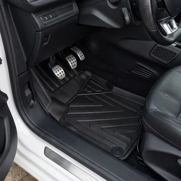 Peugeot 208 2012-2019 Premium Havuzlu Oto Paspas ürün görseli 1