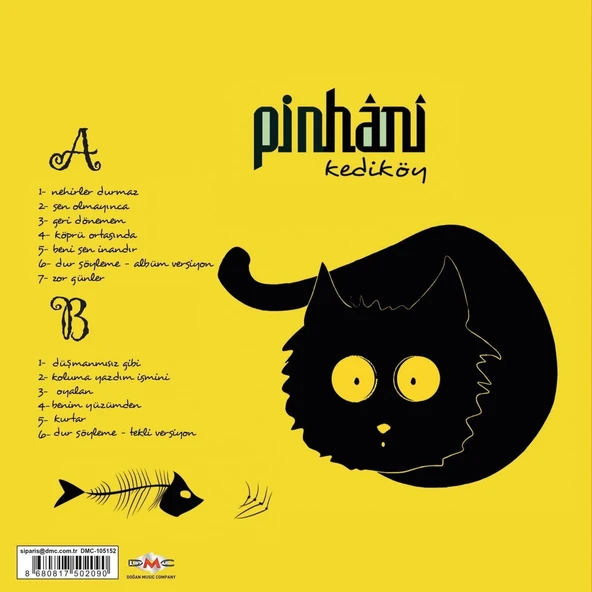 Pinhani Kediköy - Renkli Plak - Resim 2