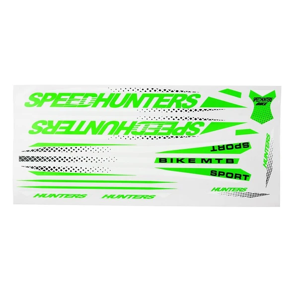 Etiket - 24/26, SPEED HUNTERS, Yeşil ürün görseli 1