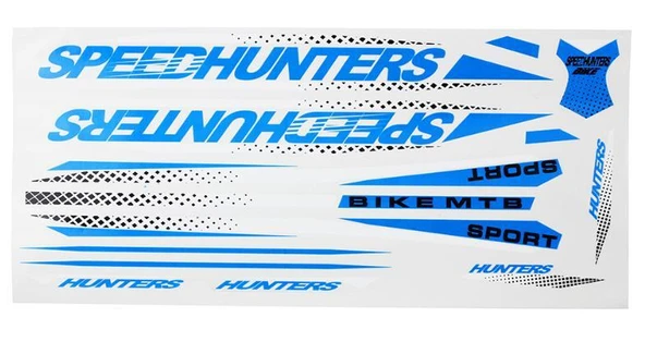 Etiket - 24/26, SPEED HUNTERS, Mavi ürün görseli 1