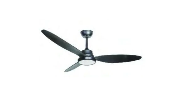 Vanti 132cm (52İnç) LED Işıklı Dekoratif Tavan Vantilatörü 40W Uzaktan Kumandalı 3 Pervane ürün görseli 1