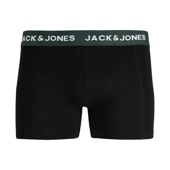 Jack & Jones 12304176 Jacgeo Solid Boxer 3 lü Siyah - Resim 4