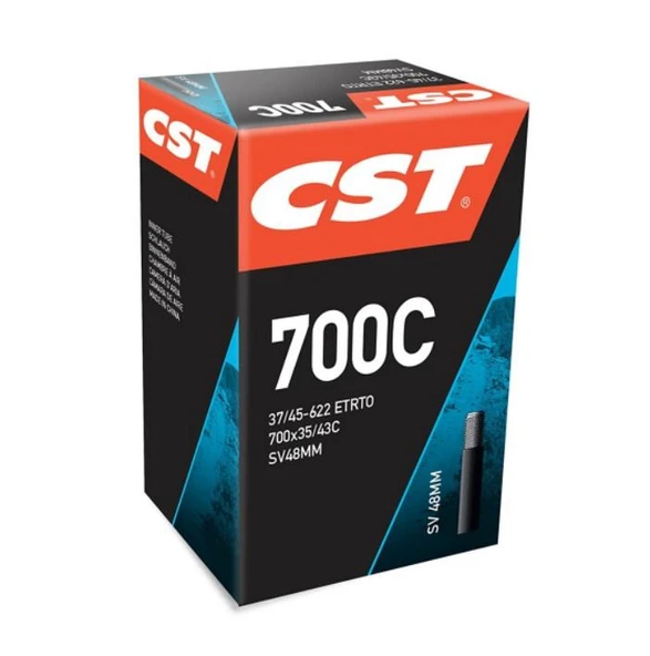 CST 700x35/43c 37/45-622 Sv 48mm İç Lastik Kalın Sibob Kutulu Şehir Bisikleti İç Lastik ürün görseli 1