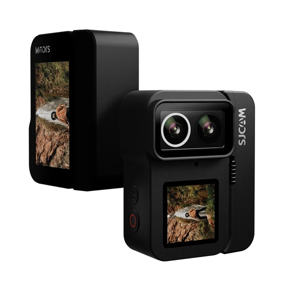 Sjcam SJ20 Aksiyon Kamera Çift Lensli Çift Ekranlı Wifi 4K/30 Fps 6 Eksenli Stabilizasyon ürün görseli 1
