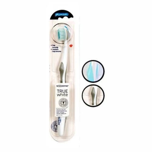 SENSODYNE DİŞ FIRÇASI TRUE WHİTE YUMUŞAK ürün görseli 1
