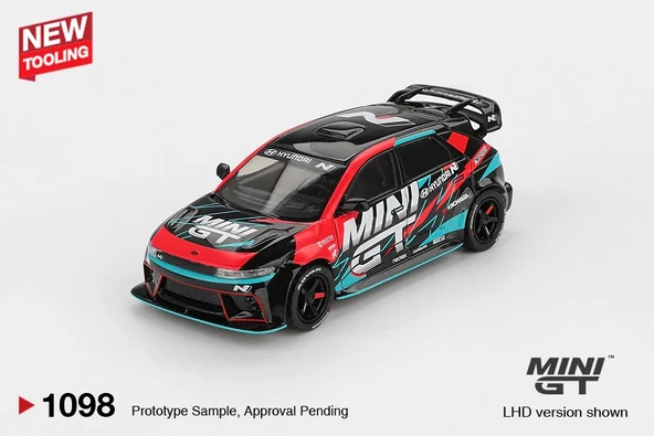 Mini GT MGT01098 1/64 Hyundai Ioniq 5N MINI GT RS-01T 2025 Tokyo Auto Salon ürün görseli 1